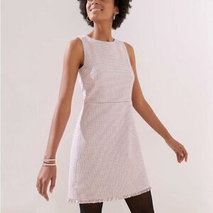 Loft pink Tweed dress